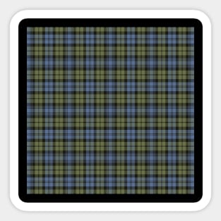 Campbell Faded Plaid Tartan Scottish Sticker